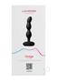 Lovense Ridge Rechargeable Silicone App Control Rotating Anal Beads - Black